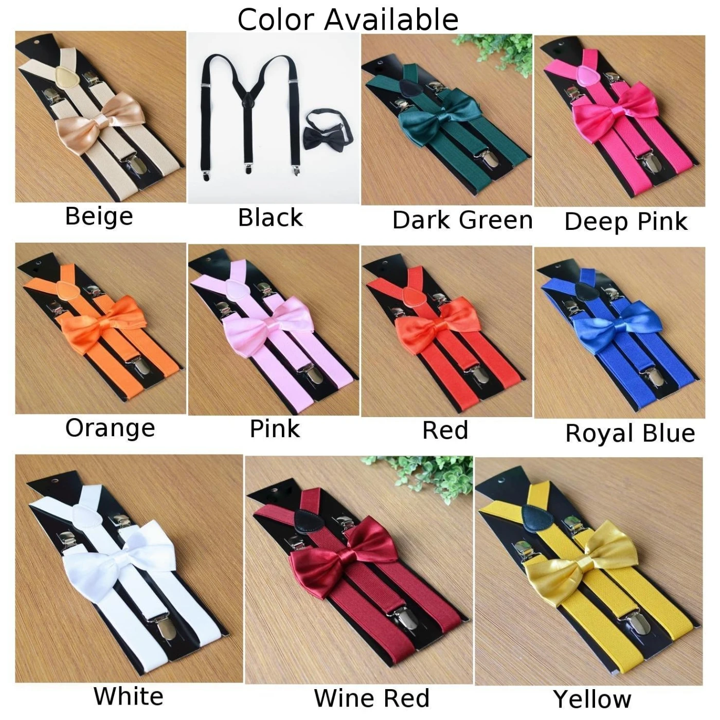 Рисунок 5 - Подтяжки мужские женские с галстуком-бабочкой