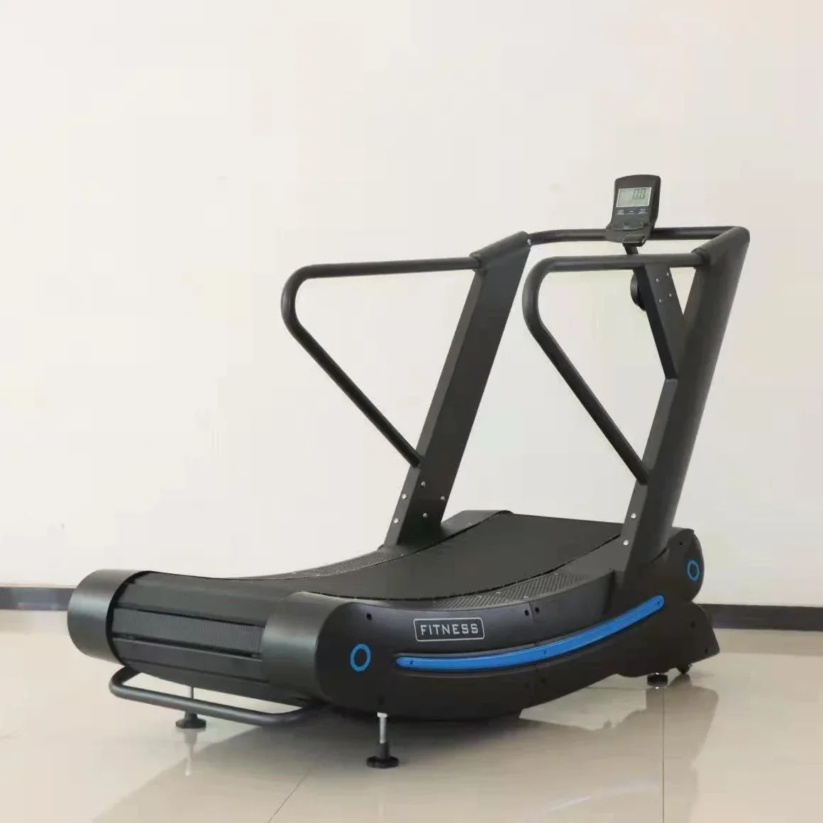 

YG-T011 Wholesale top rated manual treadmill gym equipment fitness training commercial curved treadmill manual running machine