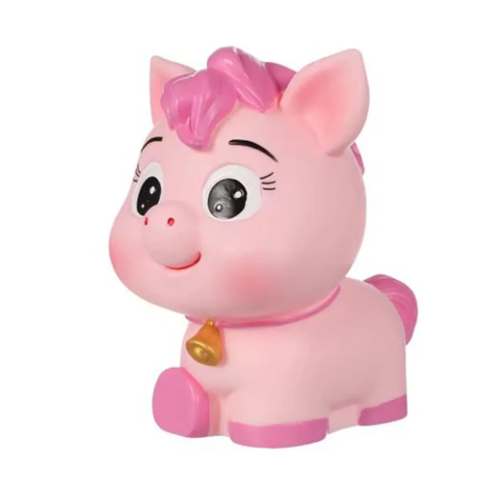 

Horse Ornaments Unbreakable Horse Money Jar Cute Decorative Animal Piggy Bank Good Luck Coin Saving Box Living Room