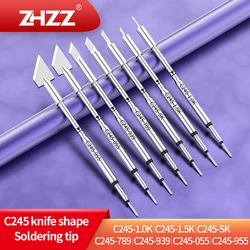 C245 soldering tip for JBC  soldering iron C245-055 789 939 955 1.0K 1.5K SK Compatible with T245 Soldering iron handle