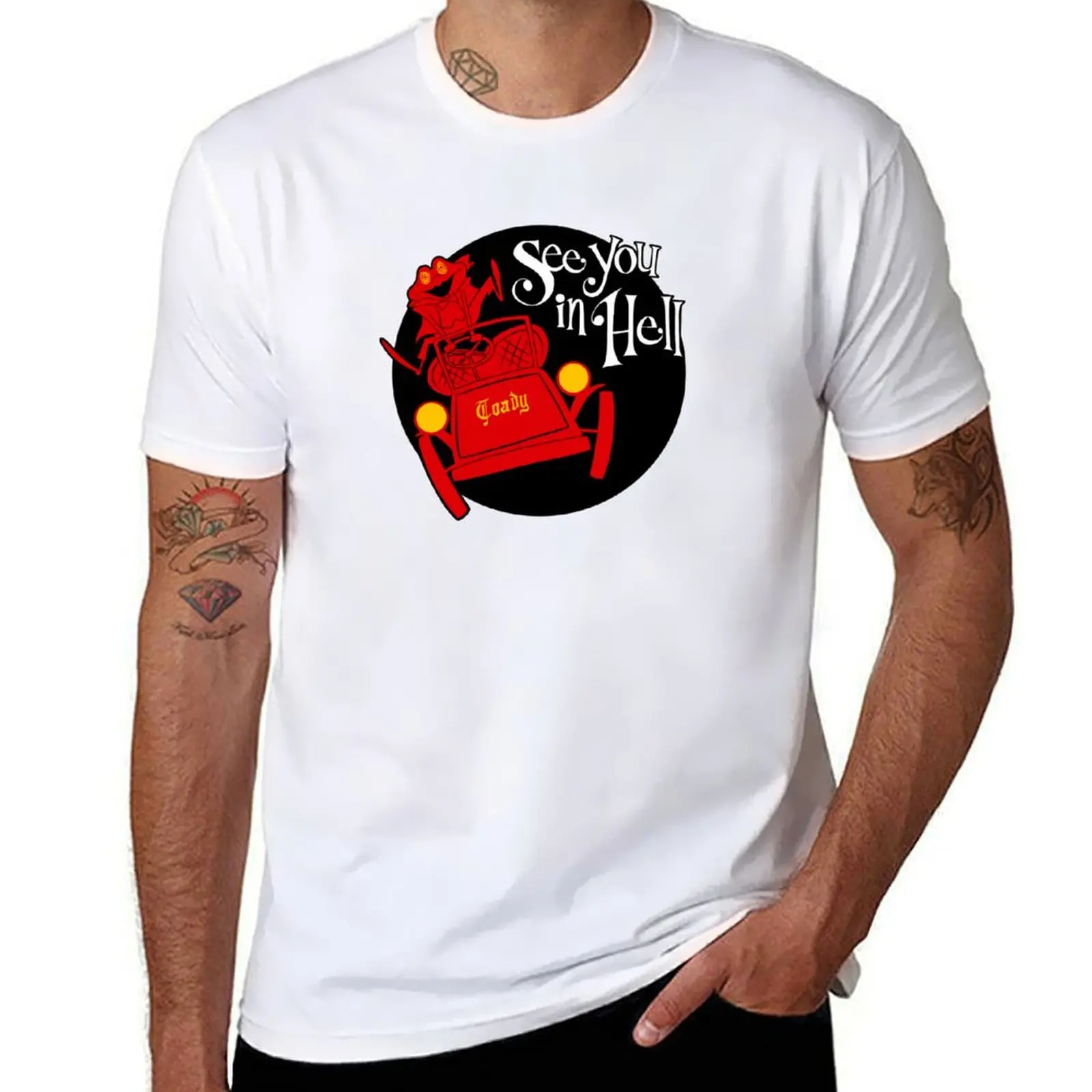 Mr. Toad’s Wild Ride to Hell T-Shirt Big Size Crew Neck T-Shirt