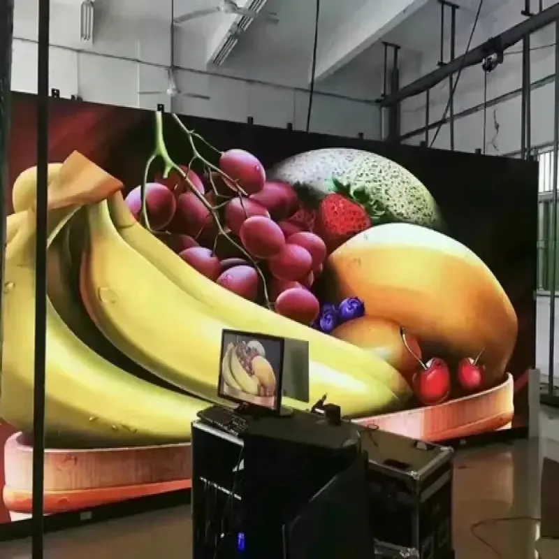 P3.91 Indoor HD LED Display, Die-cast Aluminum Cabinet Full Color Panel for Commercial Advertising and Event Display
