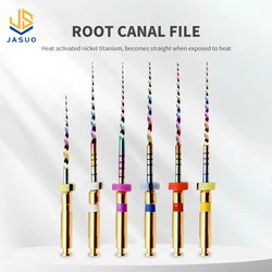 135℃ Durable Autoclavable Dental Heat Activated Root Canal Files Rotary Heat Activation Endodontic File For Root Canal Treatment