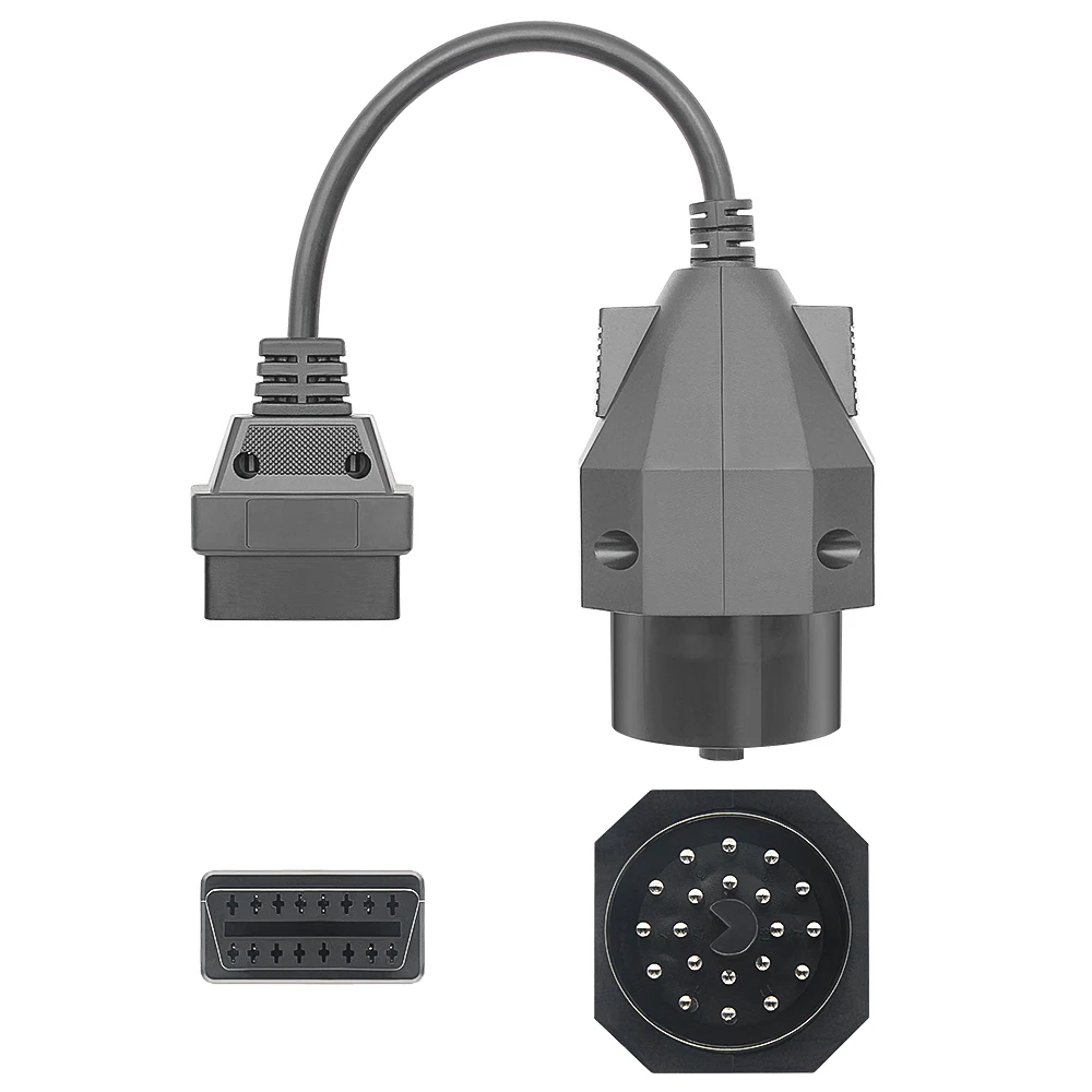Hot Sale 20 Pin to 16 Pin OBD1 to OBD2 Connect Cable Connector Adapter for BMW