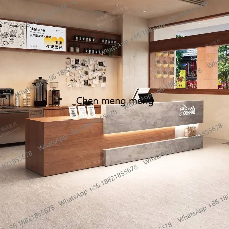 Decor Boutique Reception Counter Hotels Barber Retail Store Reception Counter Computer Clothing Toonbank Receptie Furniture