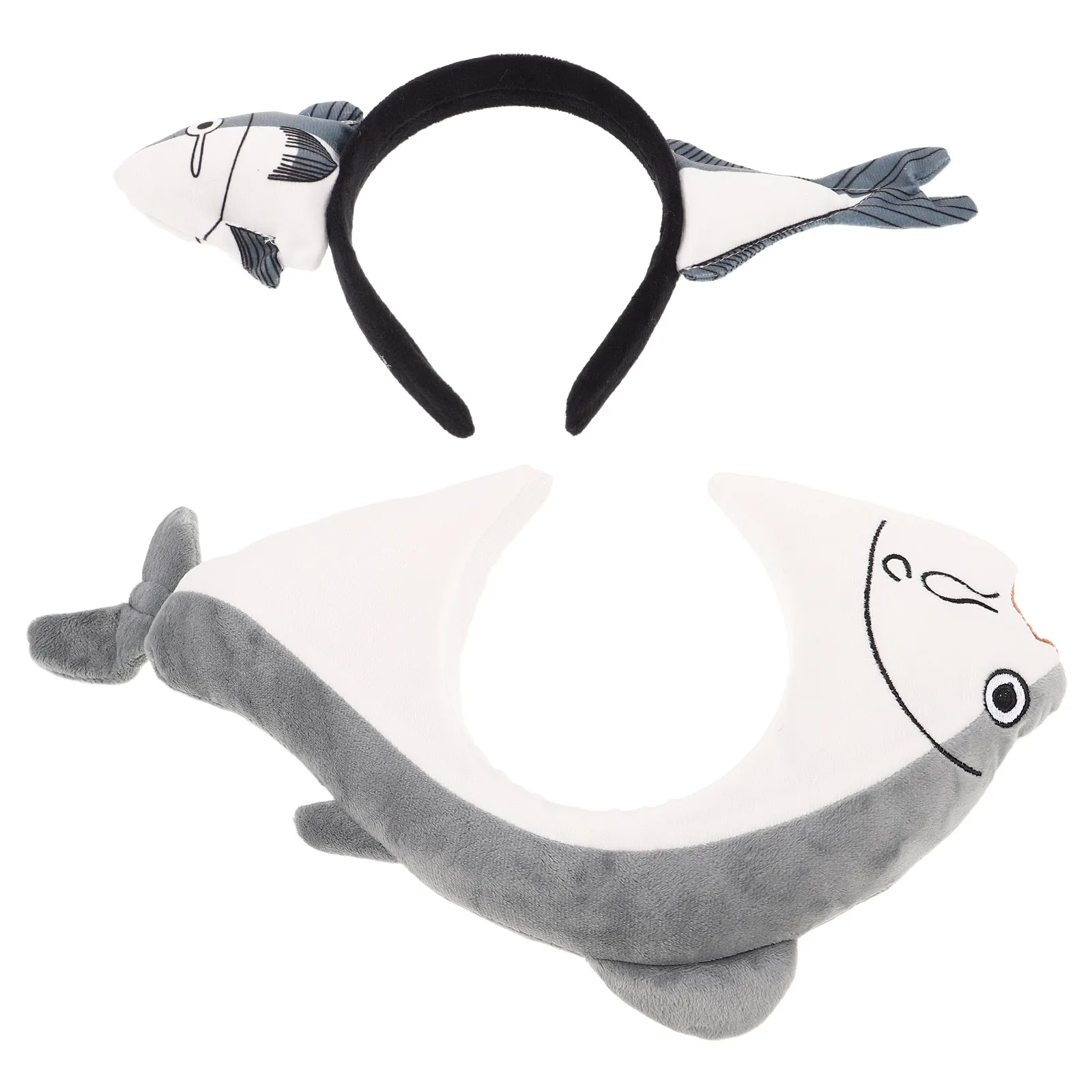 

2PCS Novelty Hair Hoop Funny Sea Creature Headband Cartoon Style Halloween Party Accessory Spa Hair Funny Sea Creature Hairband