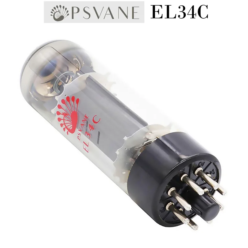 PSVANE EL34C EL34 Vacuum Tube Replaces EL34B 5881 6L6 6L6GC 6CA7 6P3P KT77 HIFI Audio Valves Electronic Tube DIY Amplifier Kit