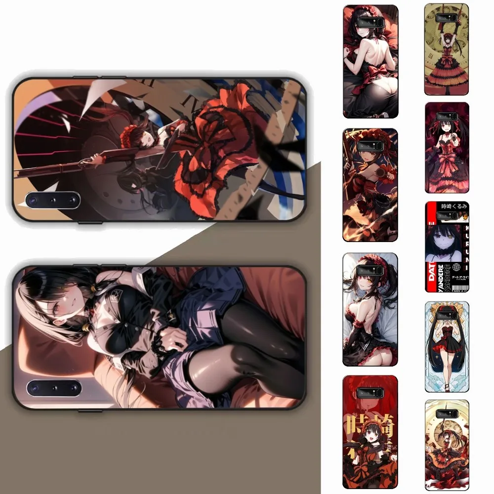 

Date A Live Tokisaki Kurumi Phone Case For Samsung Note 8 9 10 20 pro plus lite M 10 11 20 30 21 31 51 A 21 22 42 02 03