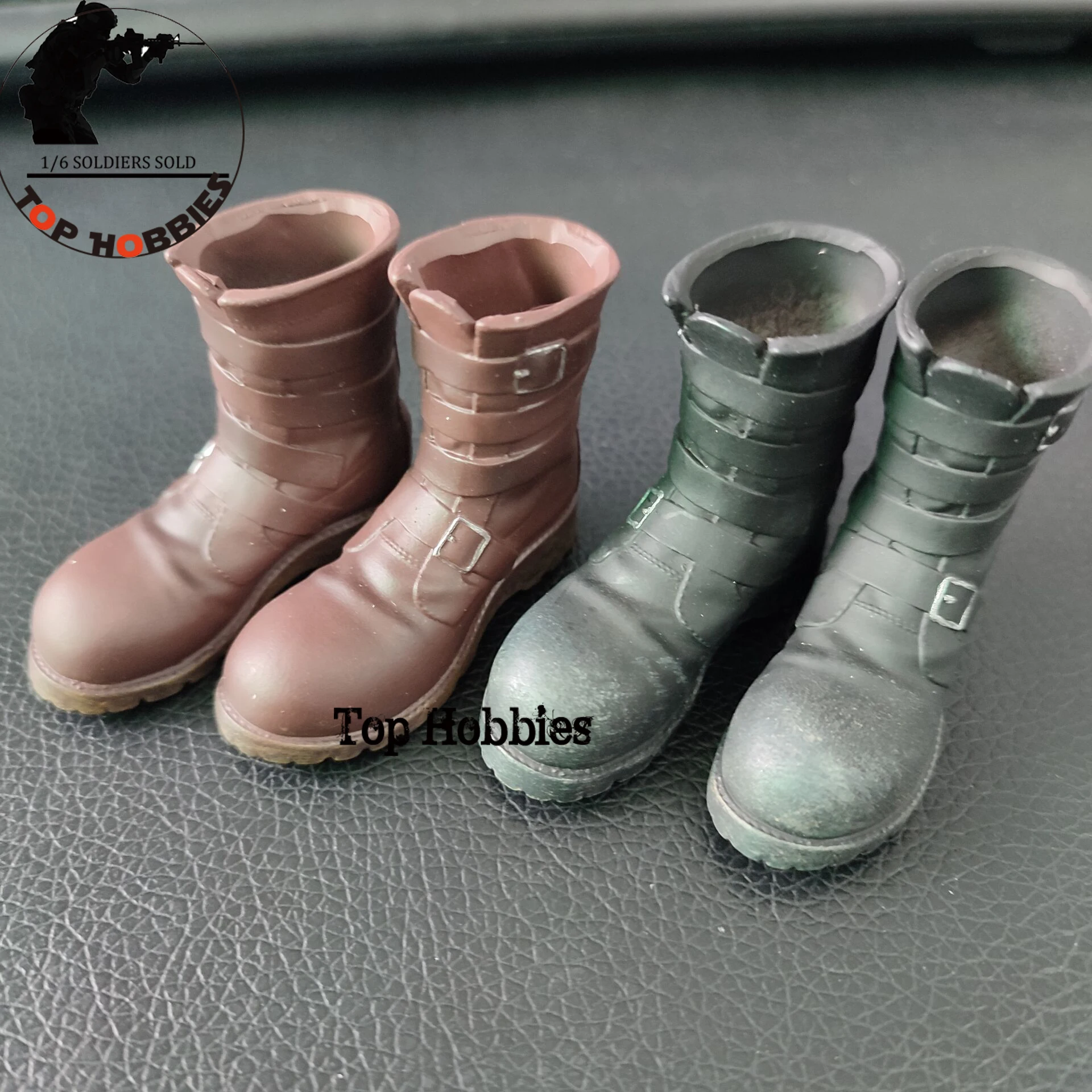 

Масштаб 1:6, аксессуар для экшн-фигурки, мужские ботинки средней трубки, солдатские армейские ботинки с полым танком, коричневые, черные туфли, игрушка для куклы F 12 дюймов