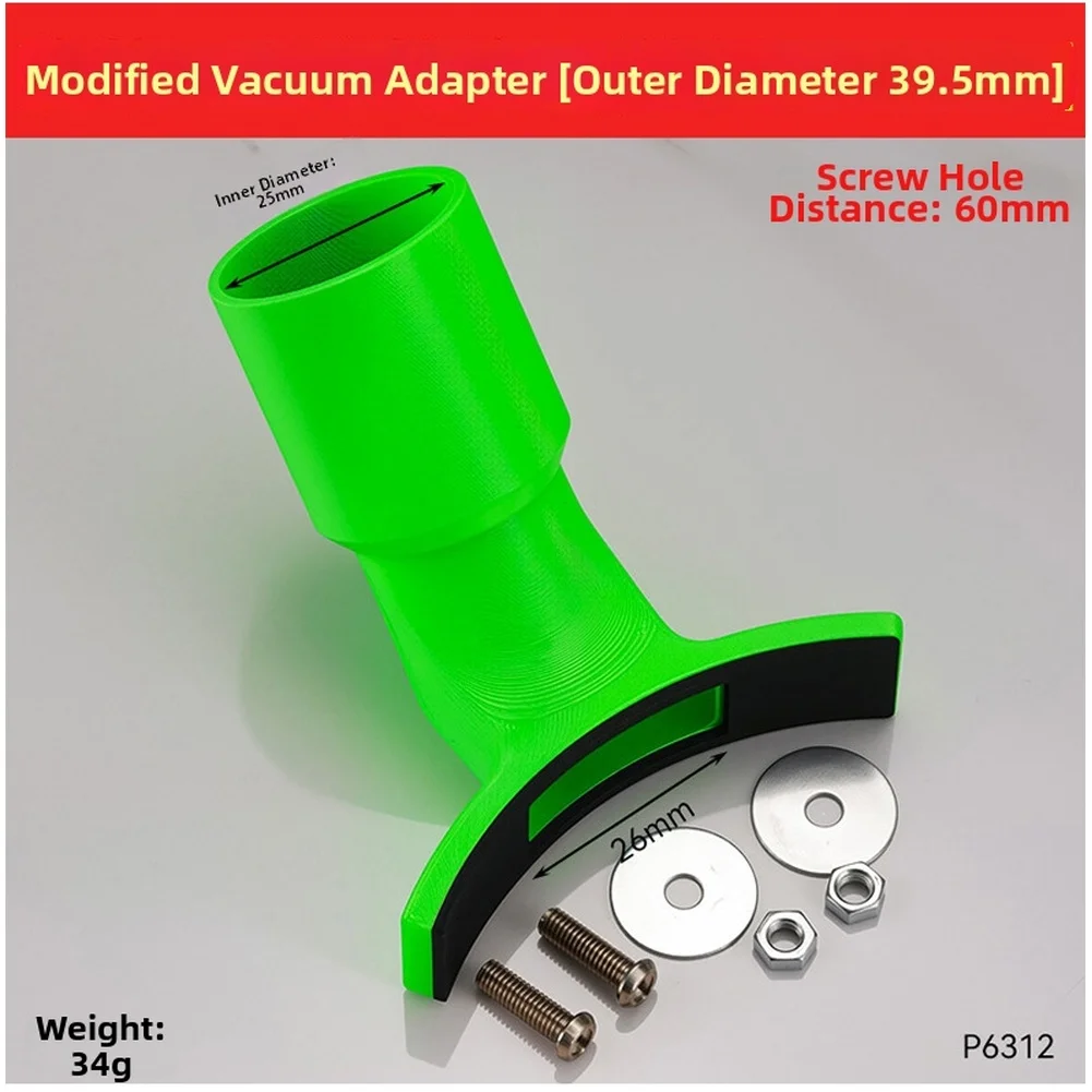 1pc Marble Machine Dust Collection Adapter Non Slip Large Diameter Thickened Plastic Dust Collector Adapter For Hand Saws