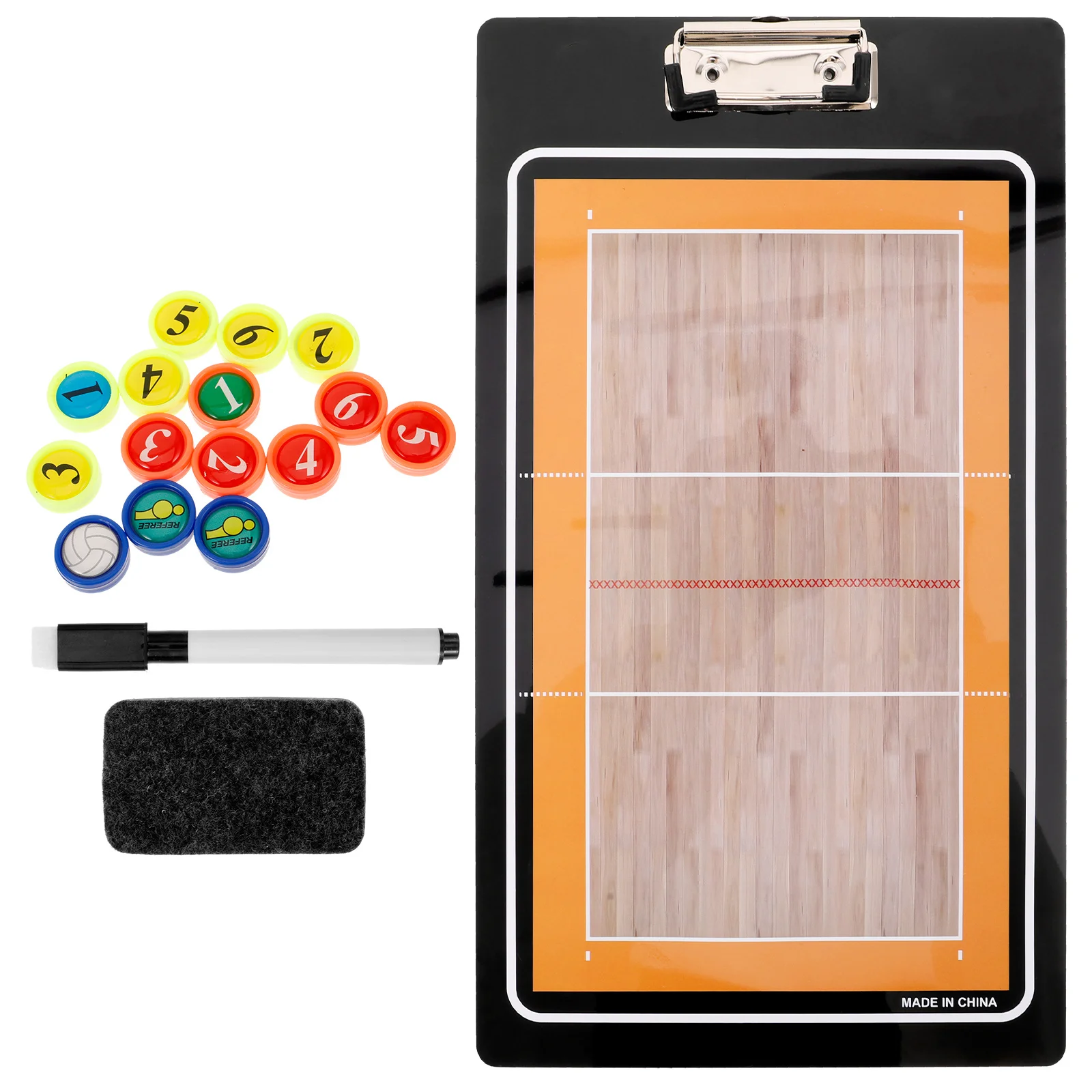 

Magnetic Tactical Board Portable Volleyball Coaching Clipboard Pvc Training Demo Board Sports Match Equipment Accessory