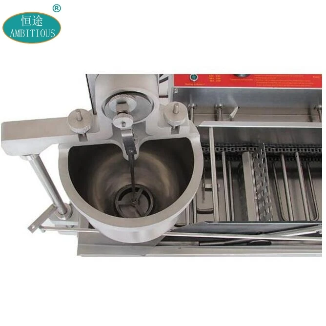 Full Automatic 3 Moulds Electric Home Kitchen Yeast Saachi Doughnut Making Frying Machine 220V Donut, Doughnut ISO CE TUV 3 Sets