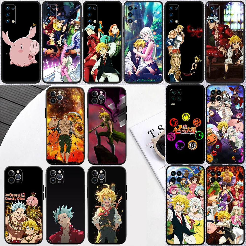 Funda de Teléfono de Alta Gama IO34 S-Seven D-Deadly Sin para iPhone SE XS XR 17 16E 12 11 Pro Max Mini Air