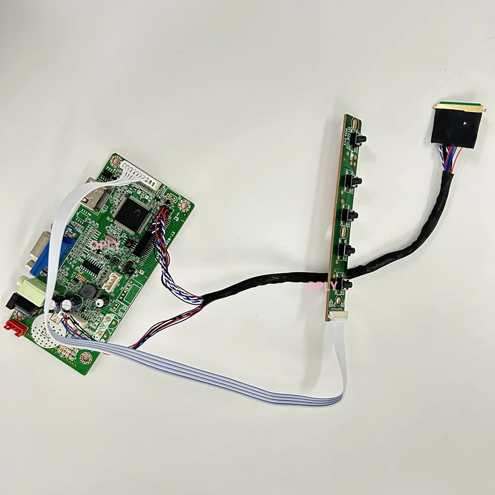 HDMI-Compatible VGA 58C Controller board for M156NWR2 R0  M156NWR2 R0 1366X768 LED display panel screen monitor 15.6inch  40pins