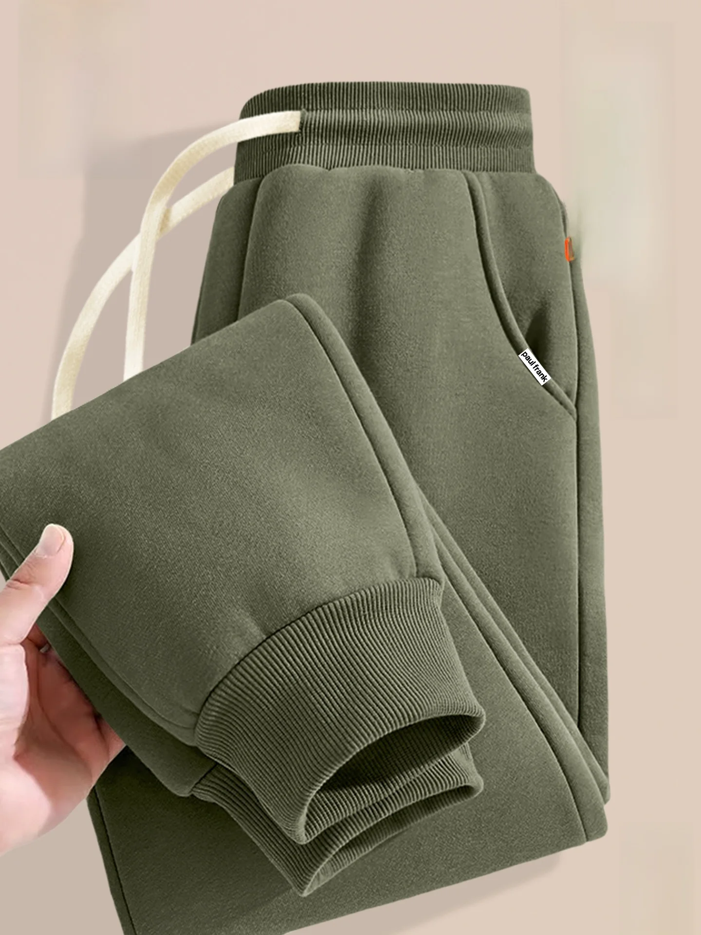 

Comfortable Big Mouth Monkey Men's Casual Pants Spring 2026 New Heavyweight Spor Sweatpants Loose Fit Elastic Waist