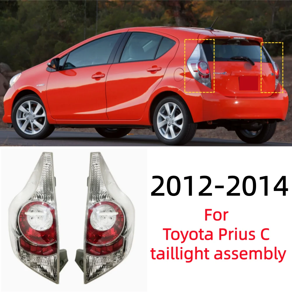 

For Toyota Prius C 2012-2014 car rear bumper brake signal taillight assembly OE: 81538-52A80 81548-52A80