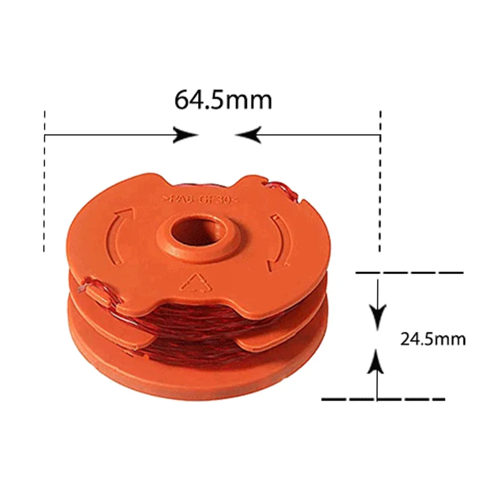 

6* Line Spools For Worx WA0007 Spool For WG105 WG106 WG108 WG112 WG113 WG115 WG116 WG119 String Trimmer Parts Line Spools