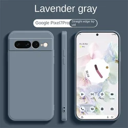 Ultra Slim Liquid Silicone Phone Case For Google Pixel 10 9 8 Pro XL 8A 7 7A 6 6A Wireless Charging Shockproof Protector Cover