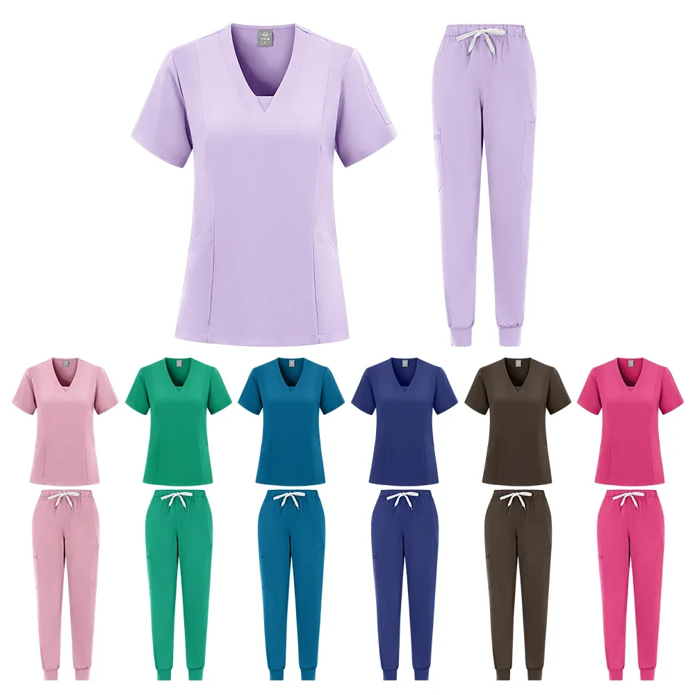 Uniforme médico para sala de operaciones, conjunto de suministros médicos, traje de cirugía Dental y enfermera, ropa de trabajo, venta al por mayor