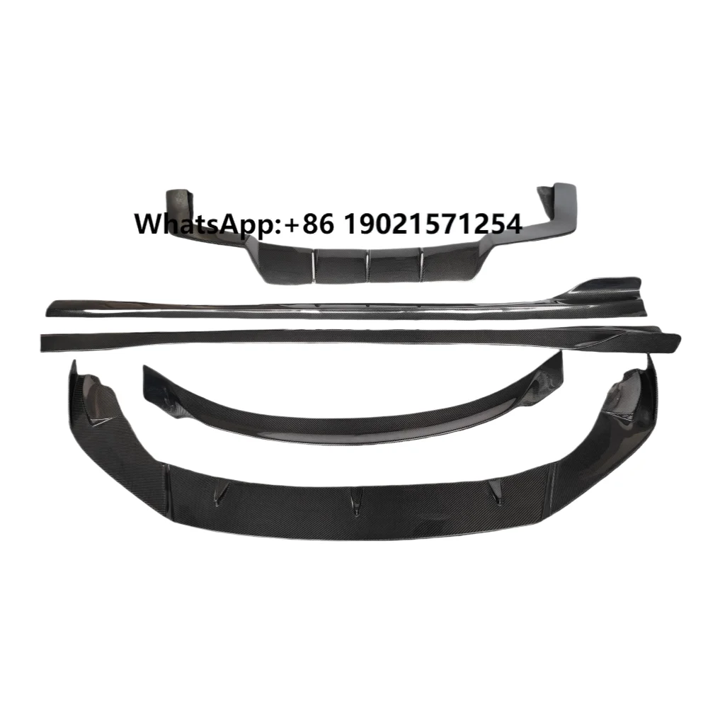 

2014-2018 for Maserati Ghibli Body Kit Carbon Fiber Front Lip Rear Spoiler Side Skirts Custom Styling Parts