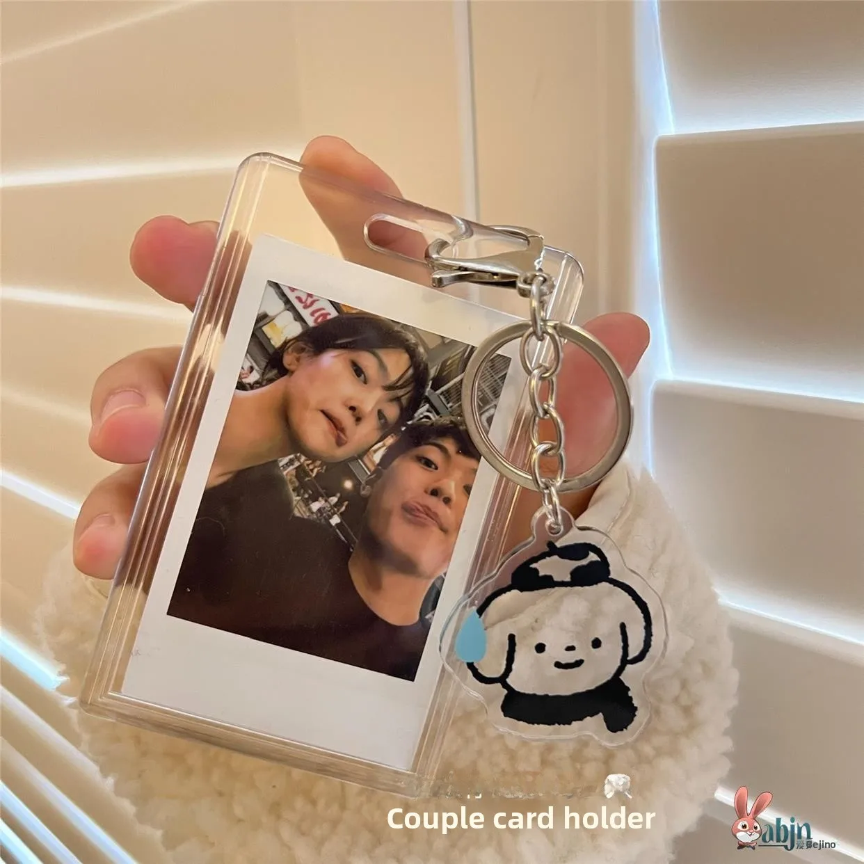 

Милая подвесная фоторамка-украшение, защитный чехол для альбомов айдолов, для хранения коллекционных карточек, очаровательный чехол для проездного билета