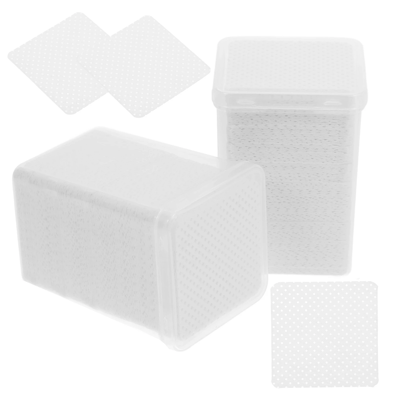 Toallitas para quitar esmalte de uñas, removedor absorbente adhesivo, pegamento, almohadillas para uñas