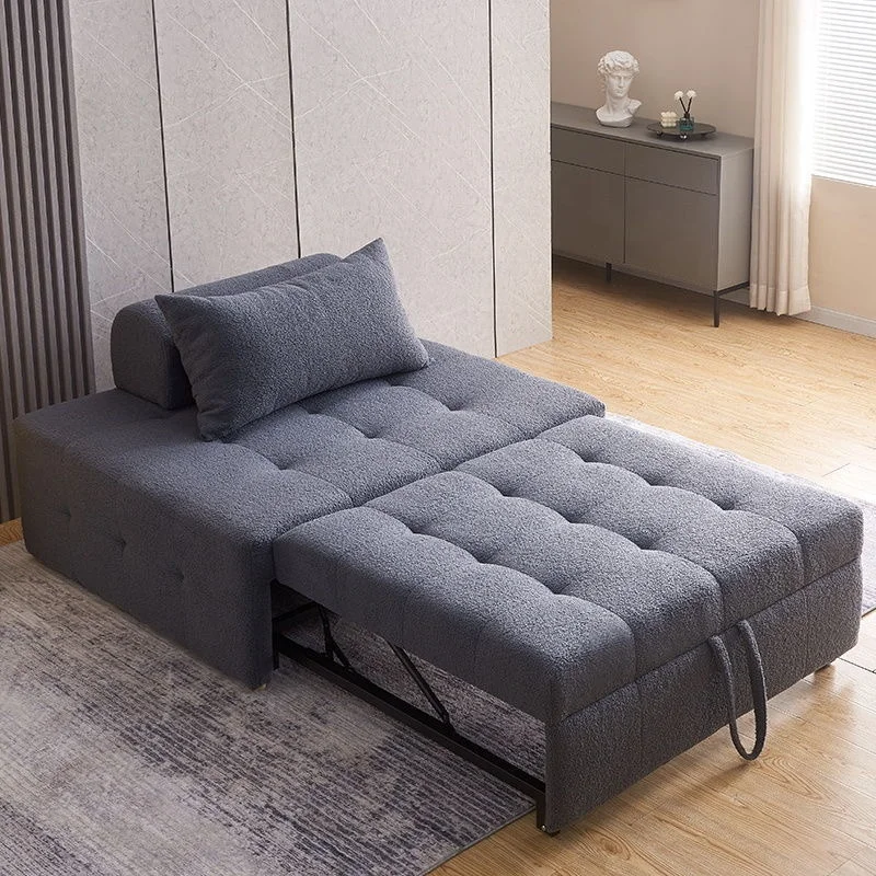 &S style Single-person Foldable Sofa Bed Convenient Sofa Modern Telescopic Living Room Multi-functional Dual-purpose Sofa Bed*
