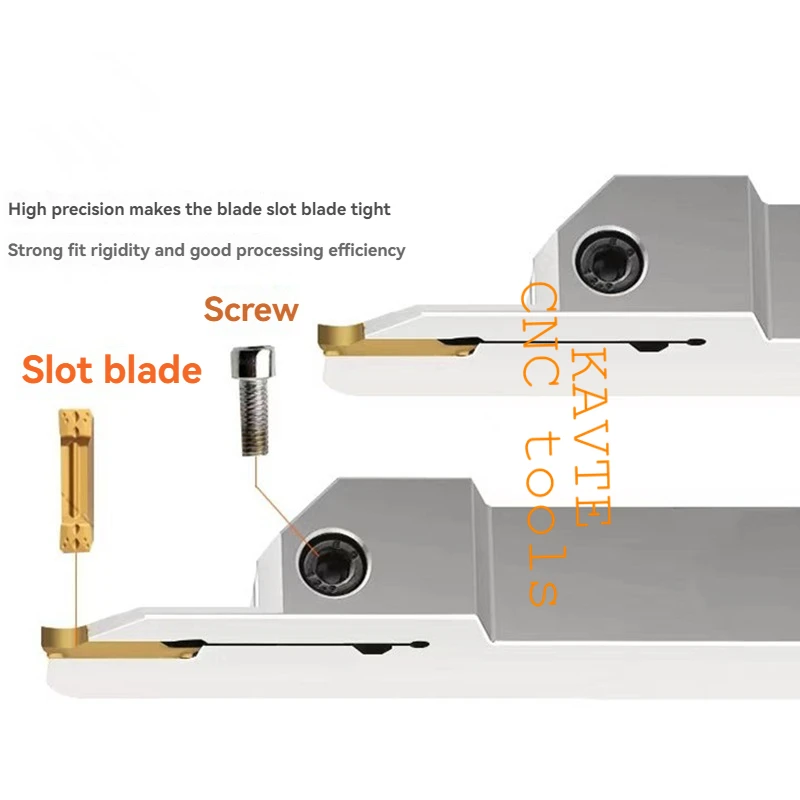 MGEHR2020 MGEHR2525 2T30 3T25 3T35 4T30 4T35 4T40 5T35 Placcatura in nichel di alta qualità Coltello per scanalatura allungato Tornio serie MGGN