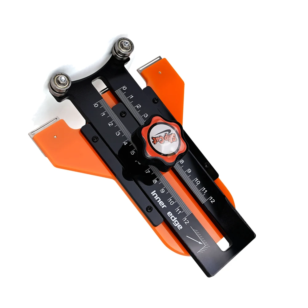 EHDIS Precise Edge Cutting Template for Film Installation Adjustable Margin Straight Line Cutter for Adhesive Film/Wallpaper