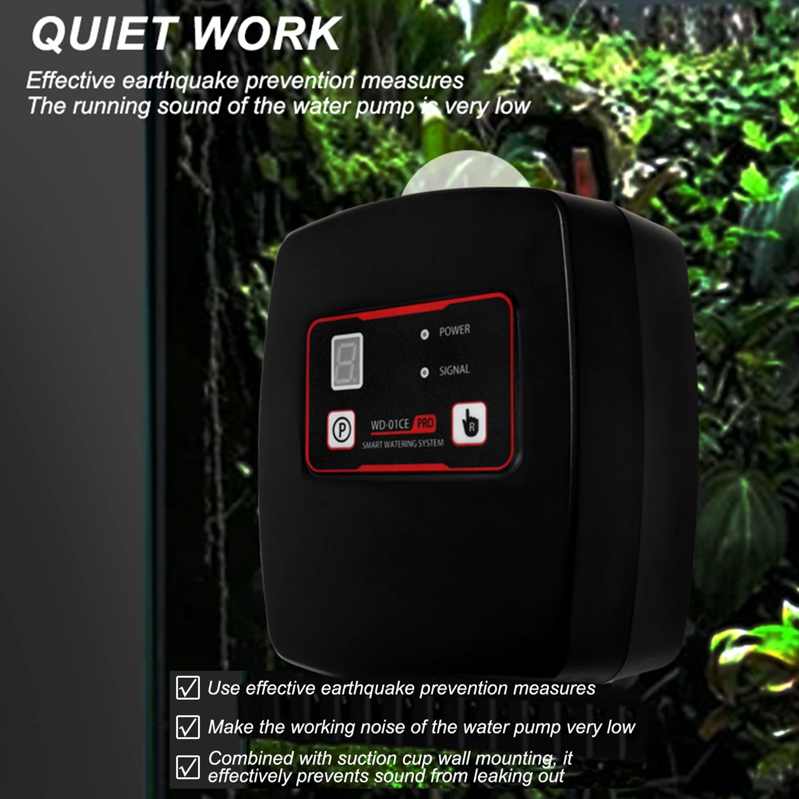 Smart Watering System App Control Rainforest Spray System Humidification System for Climbing Pet Turtle Box Water Tank