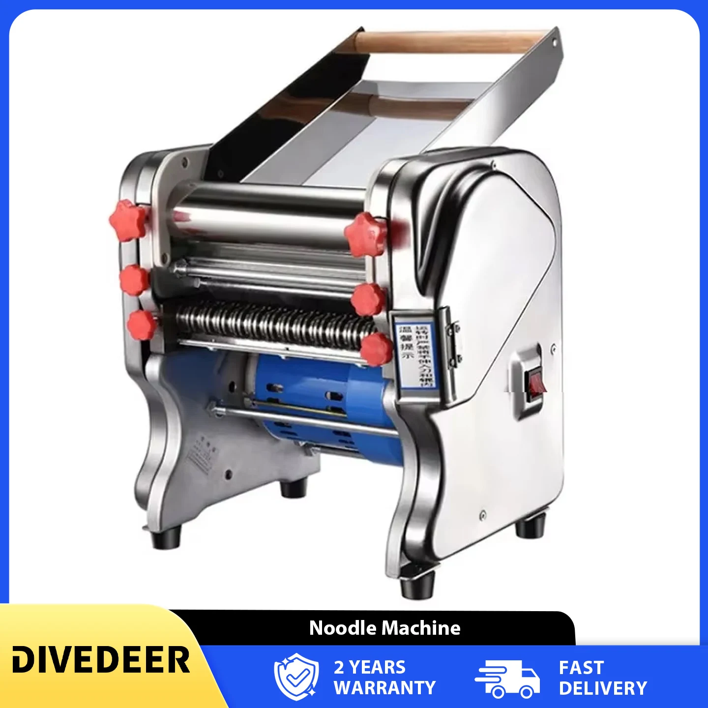 DIVEDEER-máquina eléctrica para hacer fideos pequeños para el hogar, amasadora de bollos al vapor de escritorio comercial, máquina para hacer dumplings