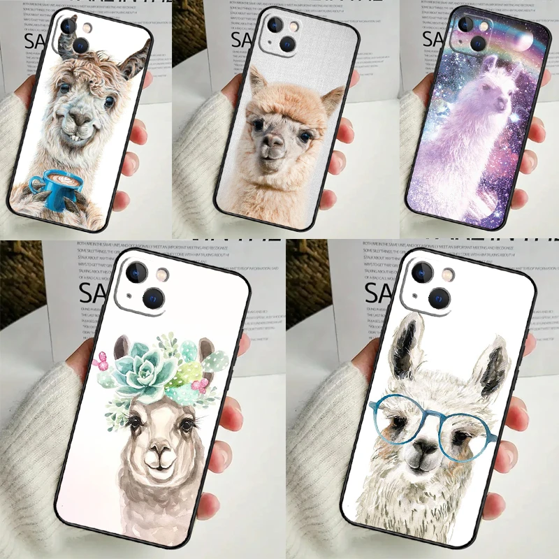 Funda Lama Llama Alpaca para ZTE Nubia Red Magic 10 Air 8 8S 9 9S 10S Pro Plus 6R RedMagic 7 6 7S 6S Pro