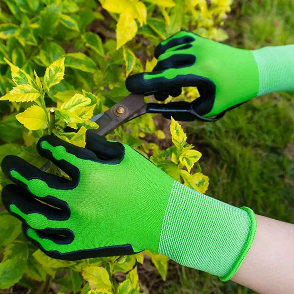 Breathable Gardening Work Gloves Waterproof Puncture Resistant Protective Gloves Nylon Safety Professional Gloves Mechanic Work