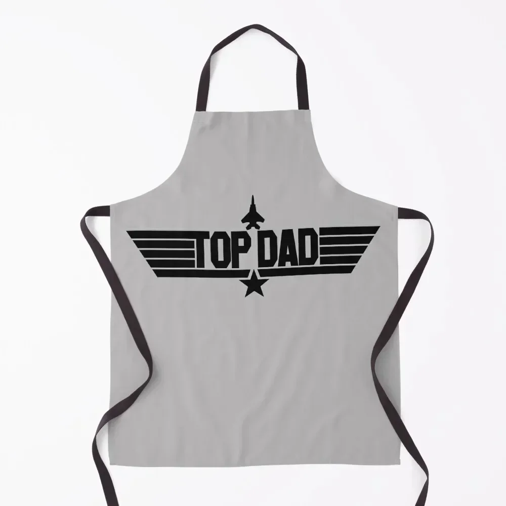 

Top DAD Monochromatic Apron for women halloween Women's Dresses Women Kitchen'S Christmas gift Apron