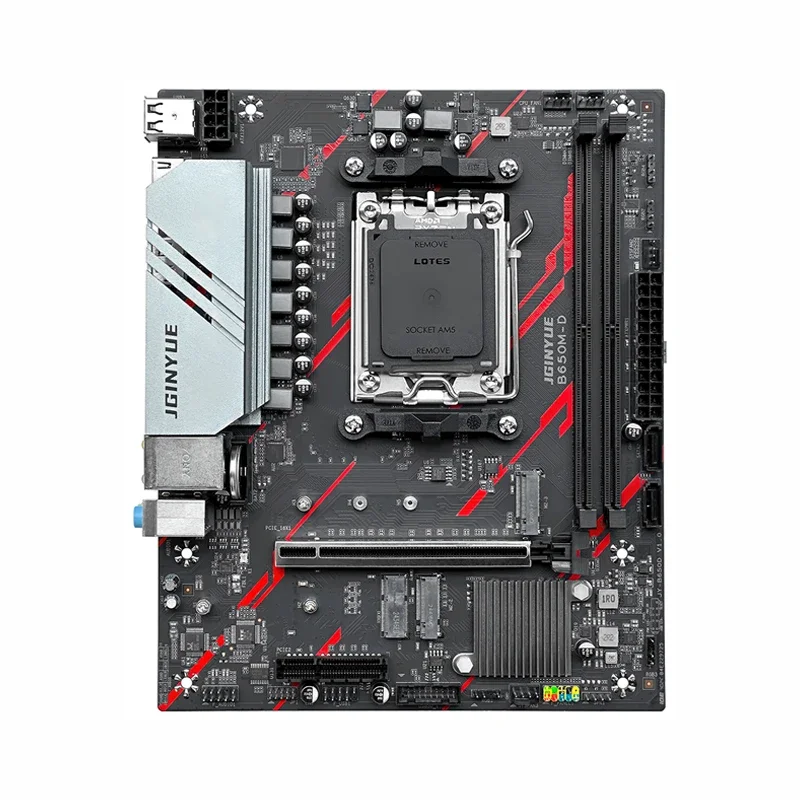 VoltSJginyue Am5 B650 M-atx Motherboard Supports 7000 8000 9000 Series Processors Cpu Ddr5 Desktop 64gb Ram Sata3.0 Usb 3.2