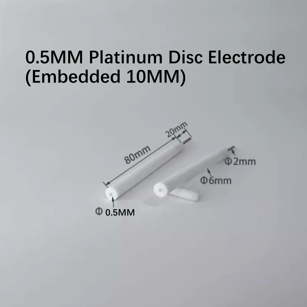 3mm platinum disk electrode/Pt electrode/metal disk electrode can be customized for invoicing