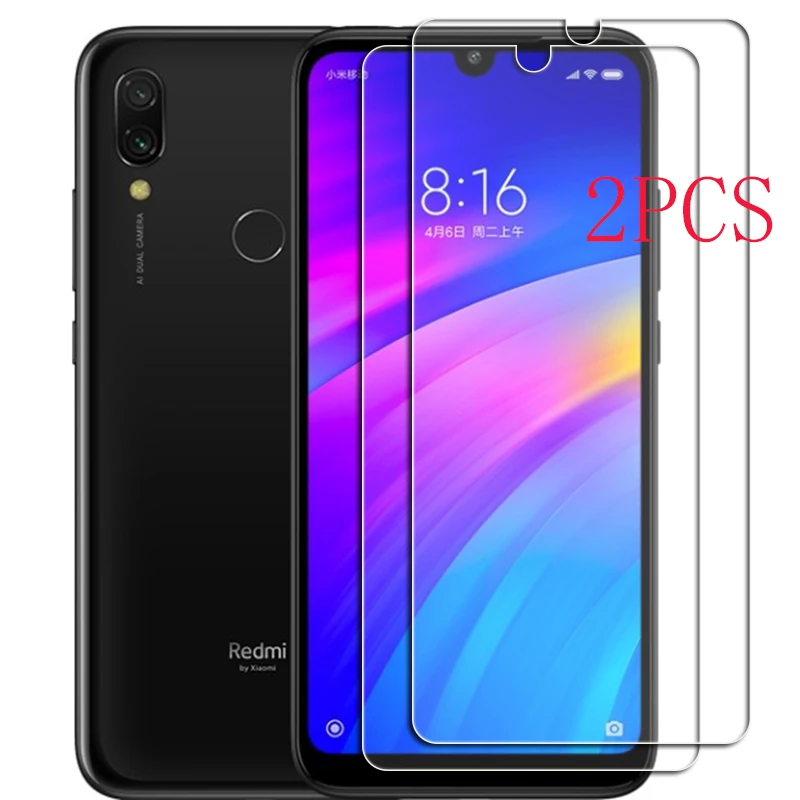 For Xiaomi Redmi 7 Tempered Glass Protective ON M1810F6LG, M1810F6LH, M1810F6LI 6.26INCH Screen Protector Phone Cover  Film