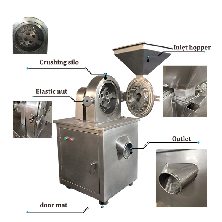 industrial spice chili powder grinding mill machine