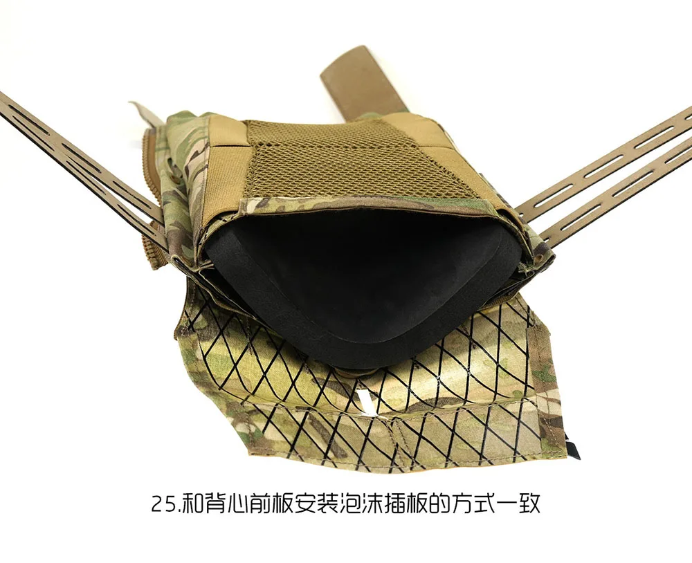 Neue M/L Modulare S-S-Style Taktische Plattenträgerweste Leichte Verstellbare Paintball-Trainings- und Jagdweste – Detail 31