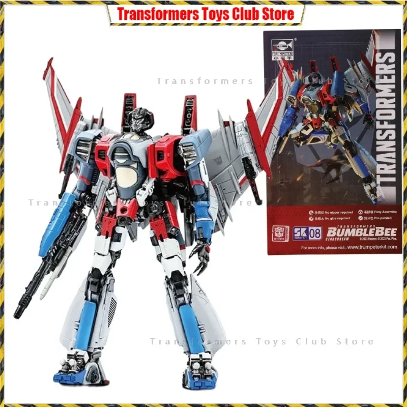 In Stock Transformers Bumblebee Movie Starscream Smart Kit Assemble Action Figurine Series Collection Toy Gift