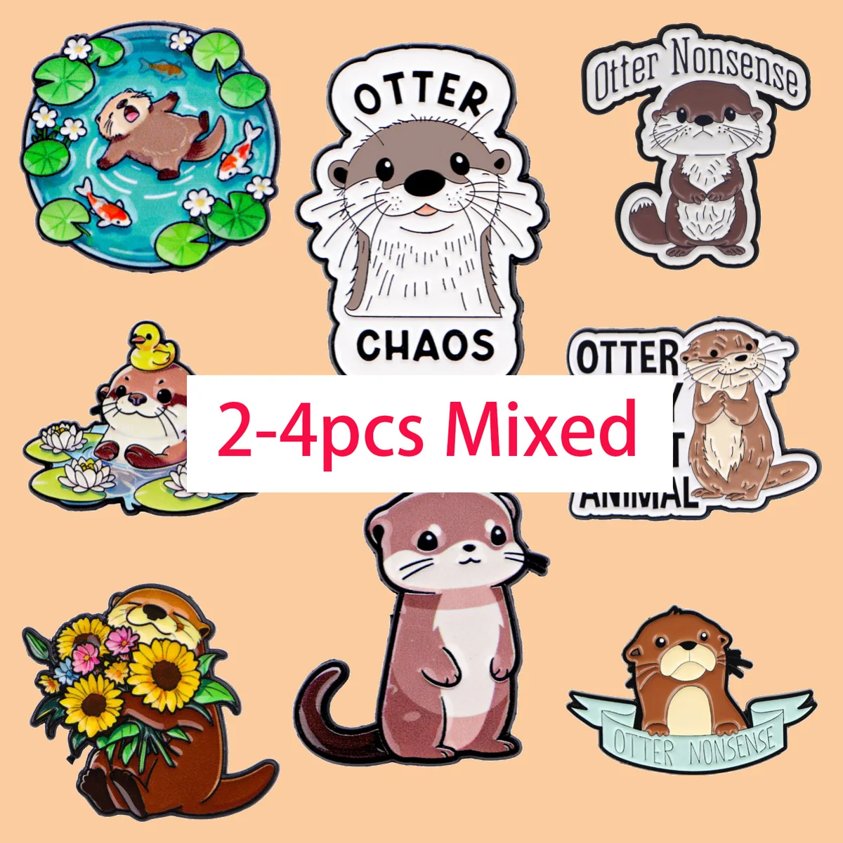 2/3/4Pcs Mixed Flow…