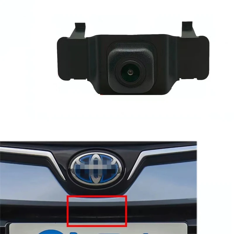 BigBigRoad For Toyota Corolla E210 2019 2020 2021 Front Camera Night Vision Car Logo Camera Front View CAM