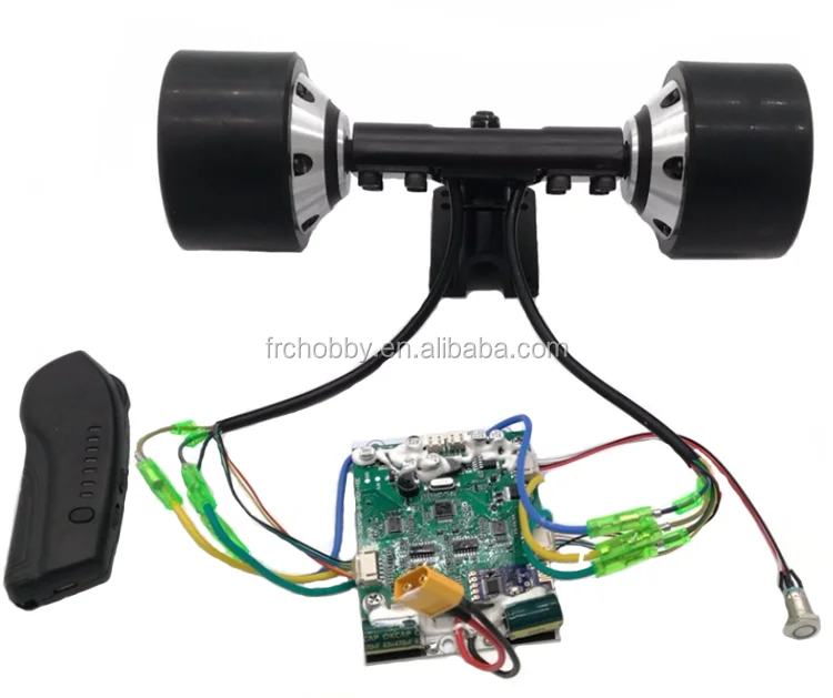 

Комплекты мотор-колес 90 мм с двойным приводом для электроскейтбордов и лонгбордов