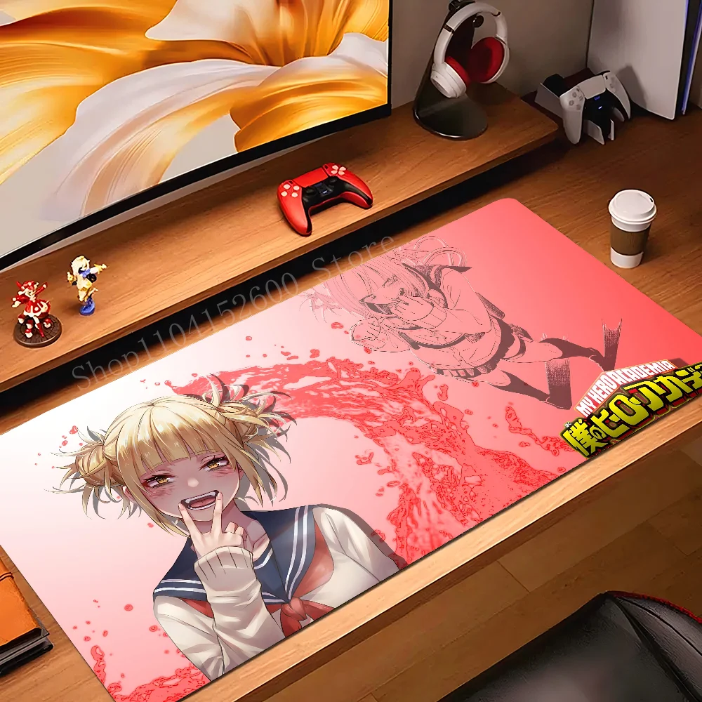 

Anime girl H Himiko Toga Mousepad Mouse Mat Desk Mat With Pad Gaming Accessories Prime Gaming XXL Keyboard Pad