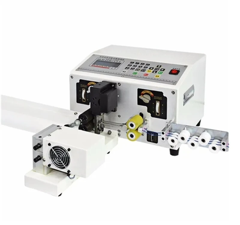 

(2026) hotSA-209NX2 Полностью автоматическая машина для зачистки, резки и скручивания двух проводов 0.1-2.5 мм²