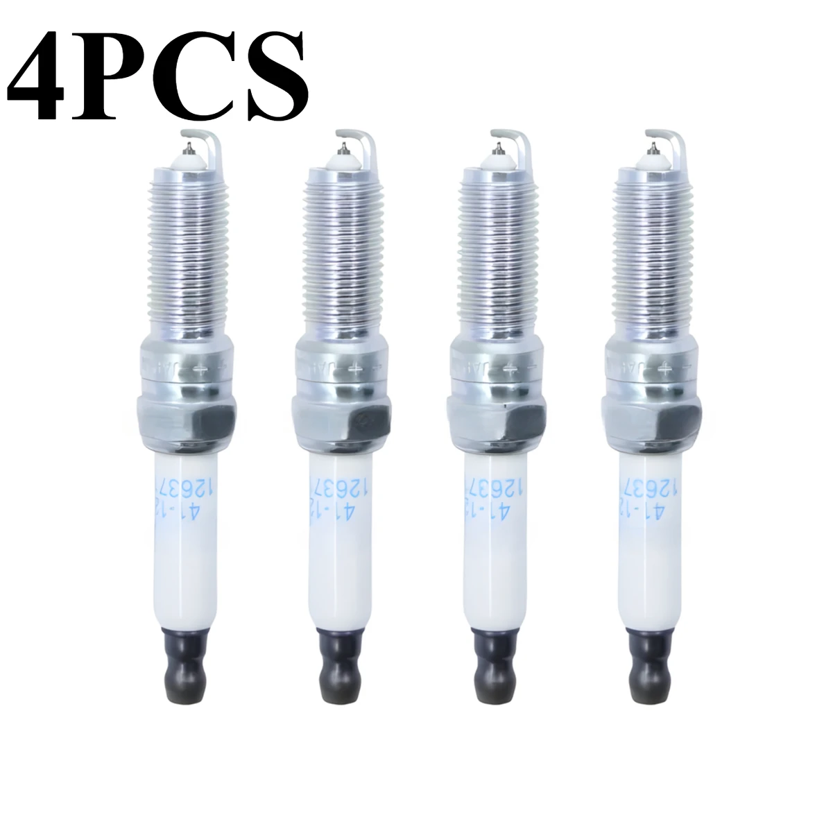 

4pcs 12637199 Iridium Spark Plug 41123 fir for Opel Vauxhall ASTRA CASCADA CORSA INSIGNIA MOKKA for Cadillac CT6 41-123 plug