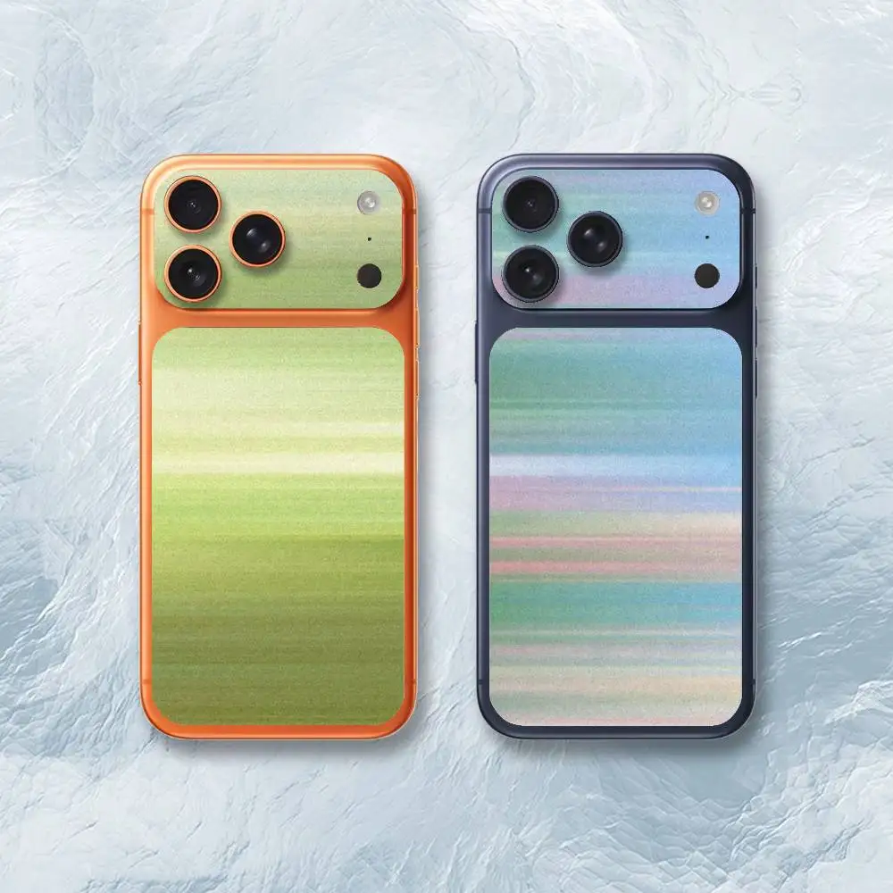 

Летняя градиентная пленка-наклейка для задней панели iPhone 17 Pro Max