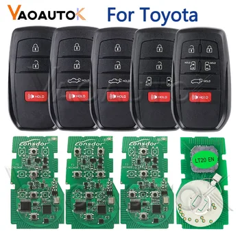 Lonsdor para toyota sienna venza tacoma tundra 2021-2024 bz4x keyless go chave inteligente 8a chip suporte gera k518 k518ise kh100 +