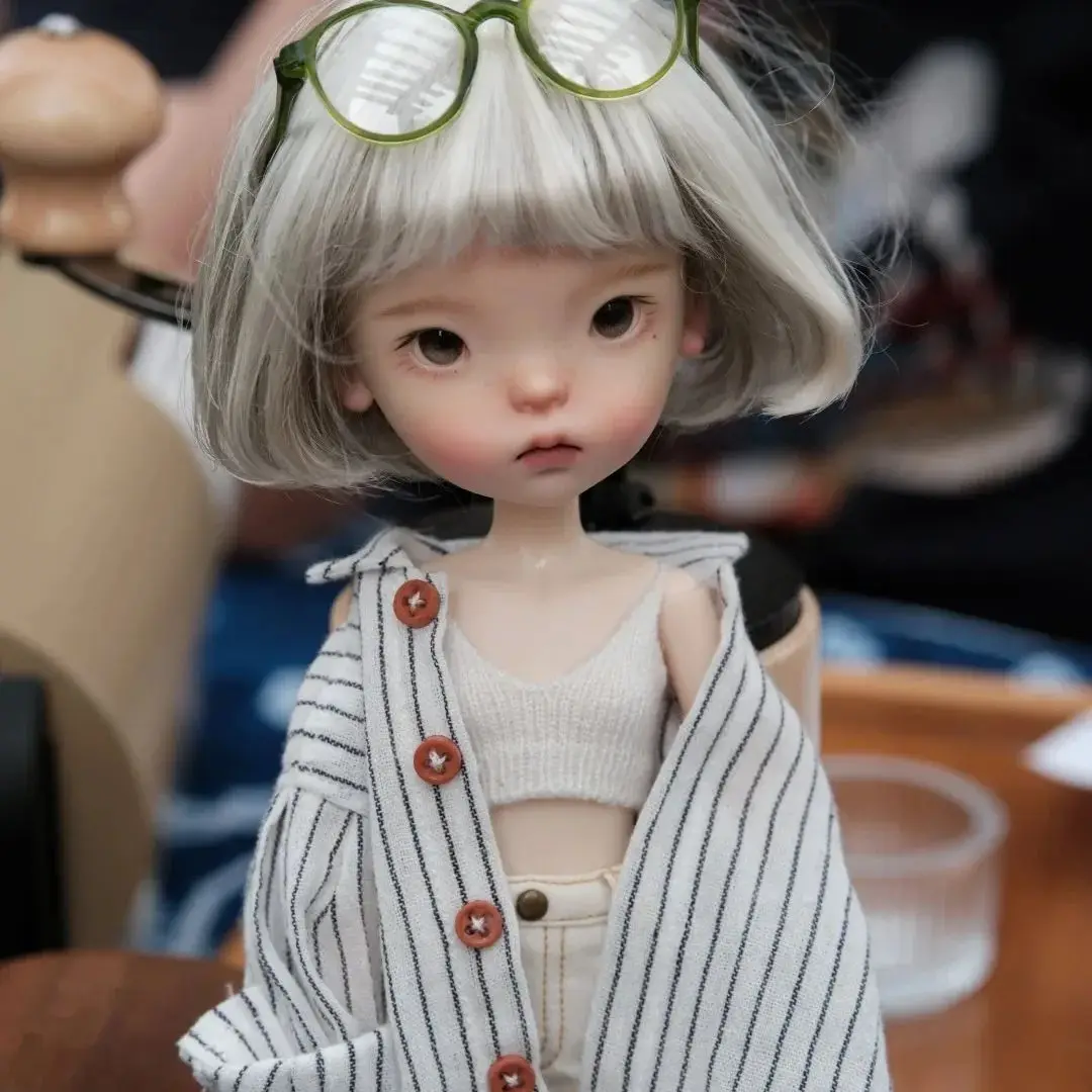 

Кукла BJD 1/6 Landoudou, милая девушка, коричневая кожа, высококачественная игрушка из смолы, новый подарок на день рождения, куклы на складе, бесплатная доставка