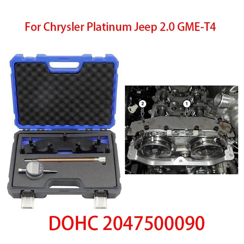 

Engine Timing Tool Fit for Chrysler Platinum 2.0L GME-T4 DOHC 2047500090 for Jeep 2.0 2019 Auto Repair Tools
